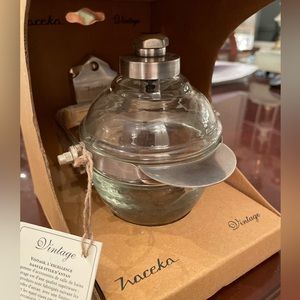 Haceka brand vintage style soap dispenser. New in box.